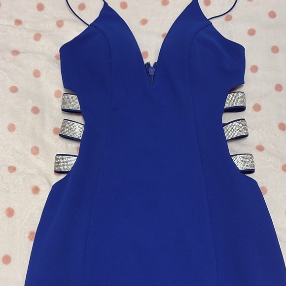 Other - Windsor blue fine rhinestone dress, brand new size small. Need gone.